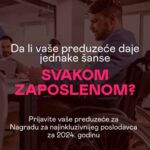 Da li vaše preduzeće daje jednake šanse svakom zaposlenom?