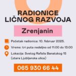 Radionice ličnog razvoja u Zrenjaninu